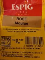 Mängden socker i Roses Moulue