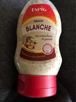 Mängden socker i Sauce Blanche aux Cornichons et Yaourt
