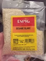 Mängden socker i Sesame Blanc,