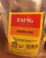 Mängden socker i Sésame doré