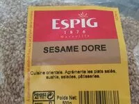 Mängden socker i Sesame dore