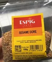 Mängden socker i Sésame doré