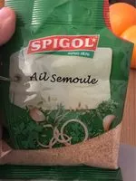 Mängden socker i Ail semoule