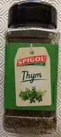 Mängden socker i Thym