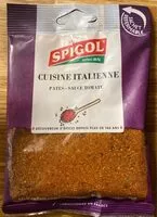Mängden socker i Cuisine Italienne