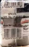 Mängden socker i Sel et poivre noir