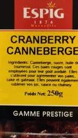 Mängden socker i Cranberry canneberge