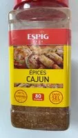 Mängden socker i Epices cajun