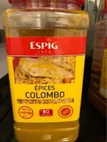 Mängden socker i Épices Colombo
