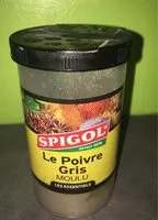 Mängden socker i Poivre gris moulu SPIGOL