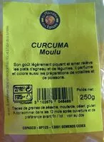 Mängden socker i Curcuma moulu