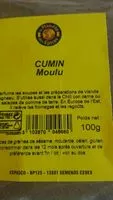 Mängden socker i Cumin moulu