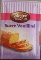 Mängden socker i Sucre vanilliné