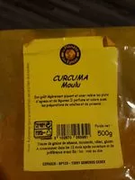 Mängden socker i Curcuma moulu