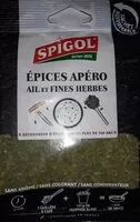 Mängden socker i Épice apéro Ail et Fines Herbes
