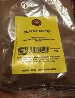 Mängden socker i Quatre Épices