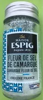 Mängden socker i Fleur de sel de Camargu