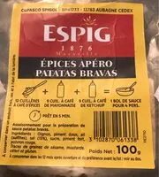 Mängden socker i Epices apero patatas bravas