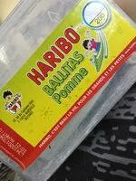 Mängden socker i Haribo Ballitas Pomme200p