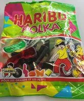 Mängden socker i Haribo Polka