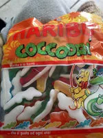Mängden socker i Bonbons Gélifiés Crocodiles Hari Haribo,