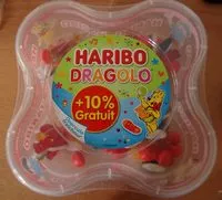 Mängden socker i Dragolo Haribo