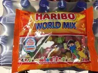 Mängden socker i Haribo World Mix