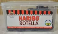 Mängden socker i Haribo Bte 210 Rotella