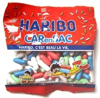 Mängden socker i Car en Sac