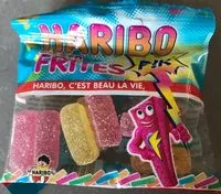 Mängden socker i Mini Frites Haribo - Boite De 30 Sachets De 40 G...