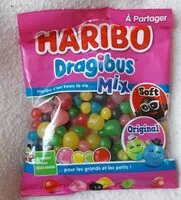 Mängden socker i Dragibus Mix - Confiserie dragéifié