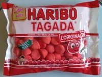 Mängden socker i haribo tagada