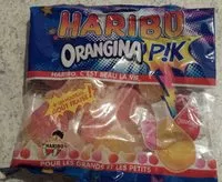 Mängden socker i Haribo Orangina P!K