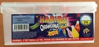 Mängden socker i Haribo Orangina