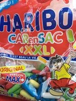 Mängden socker i Car en sac