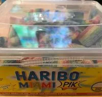 Mängden socker i Bonbon Gélifié Miami Pik x 250 Pièces
