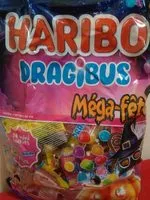 Mängden socker i Bonbons Mega Fête Dragibus