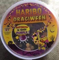 Mängden socker i Bonbons Dragiween