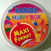 Mängden socker i Happy'box confiserie assortie