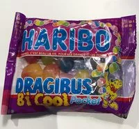 Mängden socker i Dragibus Bi-cool Pocket 80G