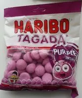 Mängden socker i Tagada purple intense