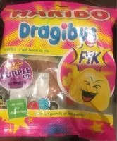 Mängden socker i Dragibus P!k