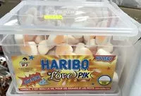 Mängden socker i Love P!K - Goût Pêche