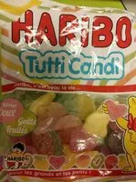 Mängden socker i Tutti candi