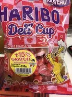 Mängden socker i Deli'cup - onfiserie assortie