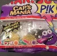 Mängden socker i Bonbons Cap's Mania Pik Haribo 100GR