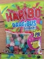 Mängden socker i Dragibus