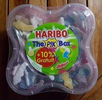 Mängden socker i The pik box