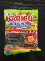 Mängden socker i Dragibus Pik