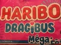 Mängden socker i Dragibus MégaFête